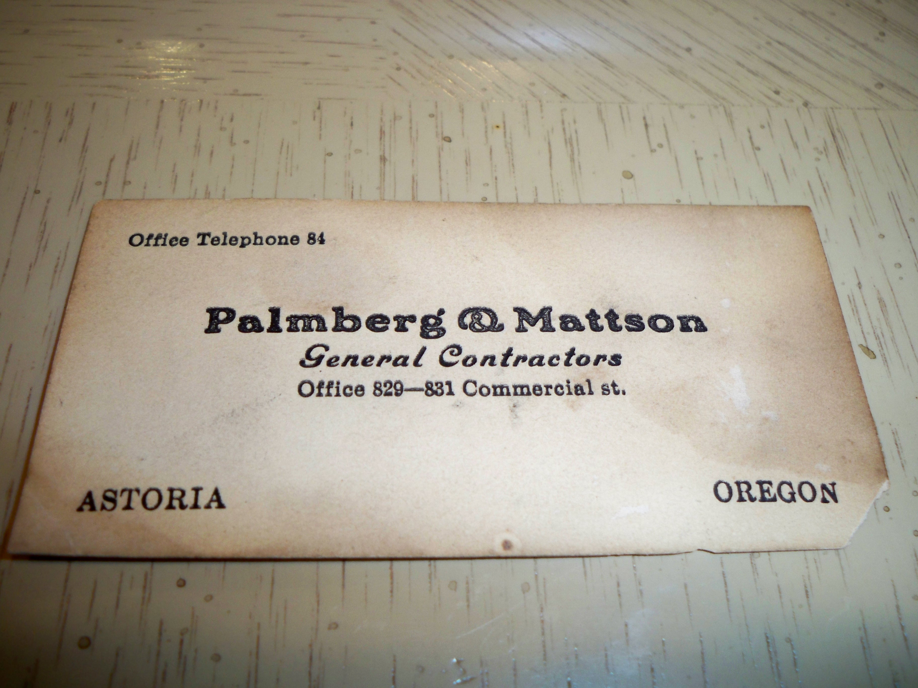Mattson Business Card